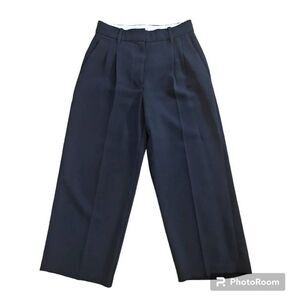 Wilfred Aritzia The Effortless Pants Womens Black Thick Crepe Trouser Size 4